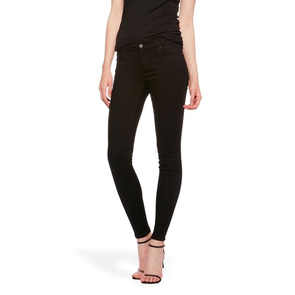 mott & bow Denim - Mott & bow black mid rise skinny jeans bond 0737
